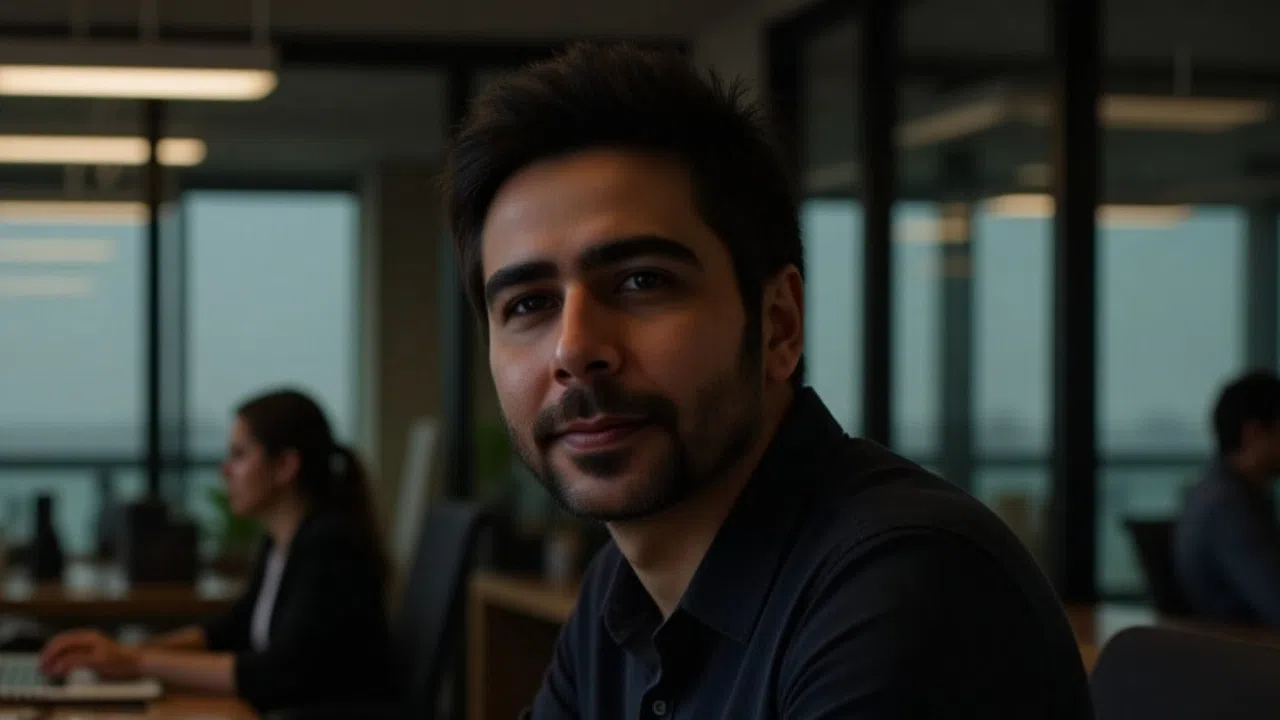 Rafael Sartori, fundador da ZionLab, em retrato editorial representando reflexão sobre maturidade digital e decisões estratégicas de longo prazo