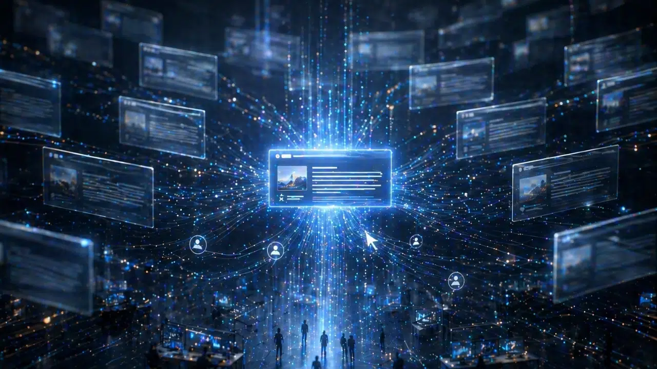 Representação do funcionamento do ranking do Google com validação contínua baseada em comportamento e interação do usuário