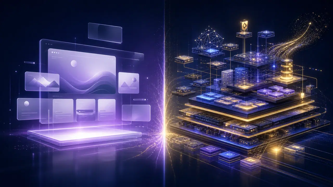 Comparação entre site gerado por IA e WordPress em SEO, AEO, indexação e recomendação por inteligência artificial.