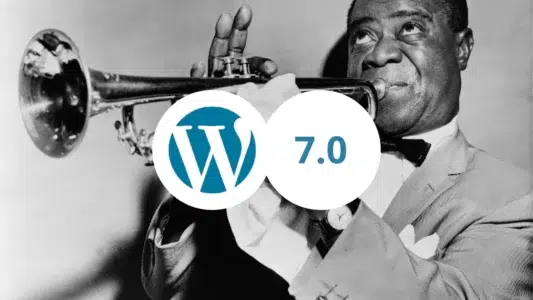 WordPress 7.0 Armstrong com IA no core, novo dashboard, WooCommerce, SEO técnico, performance e estrutura digital inteligente.
