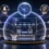 Confiança algorítmica com inteligência artificial analisando reputação, estrutura digital e autoridade de uma empresa.