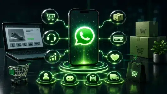 WhatsApp para WooCommerce integrado a vendas, suporte, pós-venda, CRM, automação e inteligência artificial.