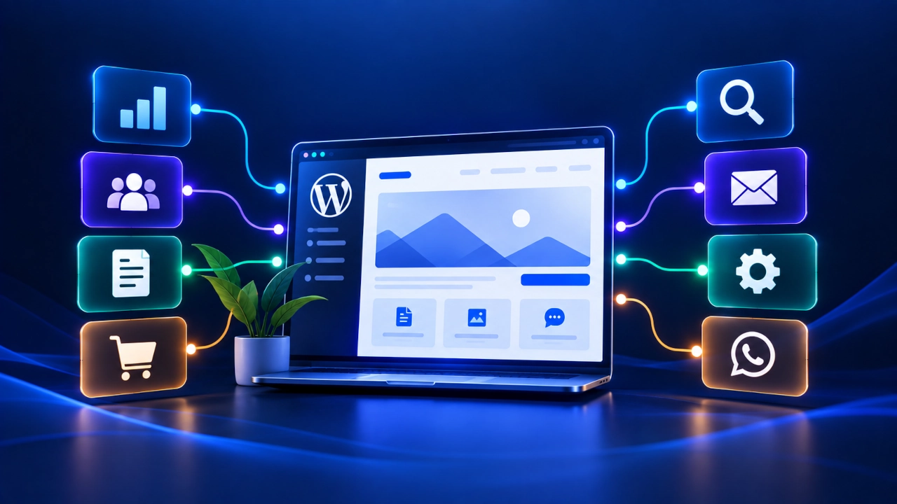 WordPress para pequenas empresas como ativo digital próprio preparado para SEO
