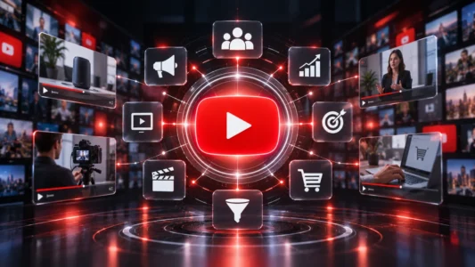 YouTube Ads para pequenas empresas com anúncios em vídeo e geração de demanda